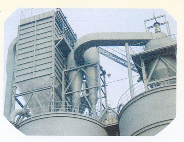 禹州2x300MW電廠布袋除塵旋風除塵、分選機制作安裝